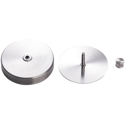 Kitchen Food Molds Stainless Steel Hamburger Meat Press Molds Tools, 1PC 10356  Stainless Steel