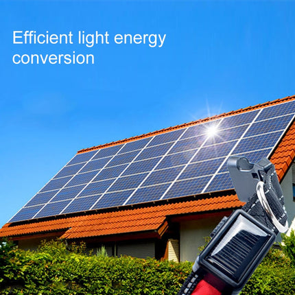 Medium and Large Dog Pet Solar + USB Charging LED Light Collar, Neck Circumference Size: L, 50-60cm, Size: L