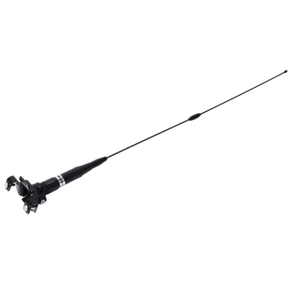 Universal Car Decoration Extensile Aerial Clip Side Car Modified To Remove Static Electricity Aerial, Length: 60cm, Length: 60cm Black, Length: 60cm Silver