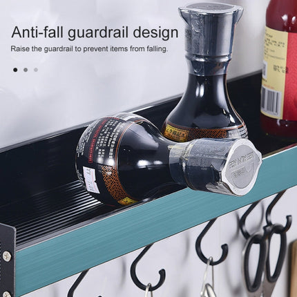 50cm Kitchen Multi-function Wall-mounted Seasoning Holder Storage Rack, Wall-mounted Seasoning Storage Rack