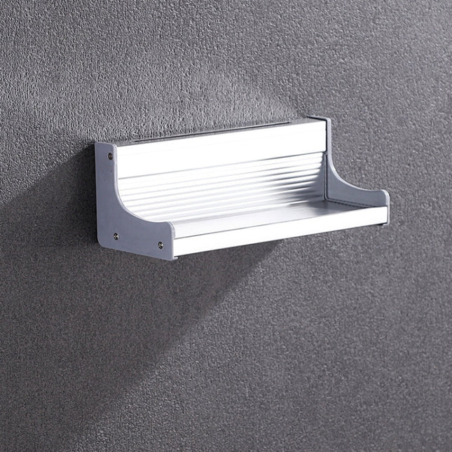 30cm Multi-function Kitchen Punching Wall-mounted Aluminum Condiment Storage Rack, 30cm Punching