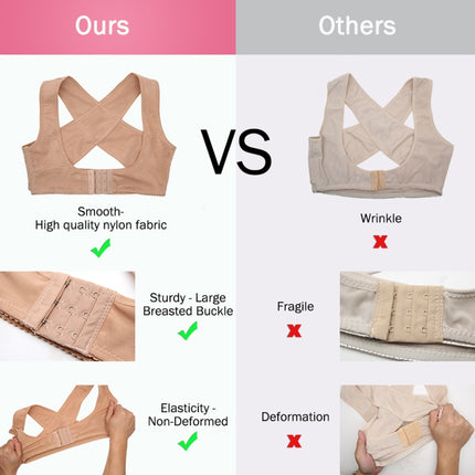 Women Ultrathin Kyphosis Correction Shoulder Support Tight-fitting Orthopedic Belt, Size:L, L