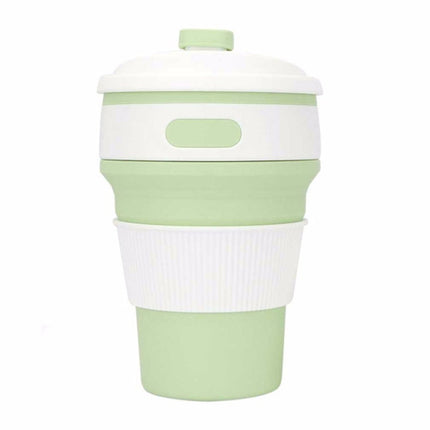 350ml Folding Portable Silicone Coffee Cup Multi-function Travel Cup
