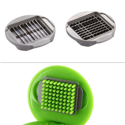2 PCS Multi-purpose Mini Kitchen Tool Vegetable Garlic Manual Slicer Cutter Chopper Random Color Delivery, Mini Garlic Crusher