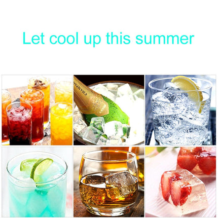 Small Square Ice Mold Trays Multi-layer Mold with Cover Ice Storage Box, 5 Layers, 5 Layers
