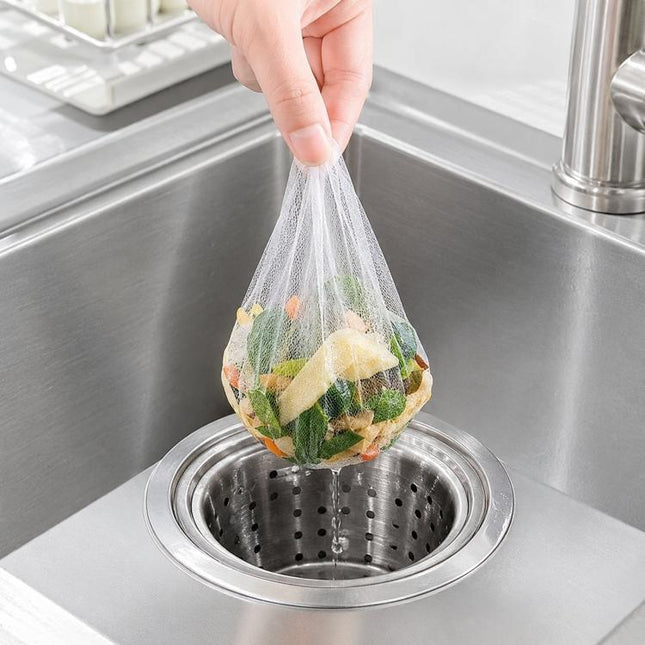 100 PCS Filter Bag for Kitchen Sink Strainers, Size: 9x9cm, Filter Bag