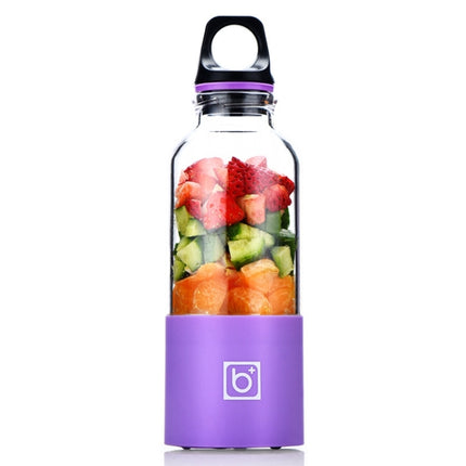 Bingo 500ml Mini Portable USB Rechargeable Electric Juicer Cup  Juicer Blender, 22000 Revolutions Per Minute, 2 Blade Head Green, 2 Blade Head Blue, 2 Blade Head Purple, 2 Blade Head Red, 2 Blade Head Pink
