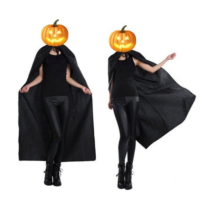 Adult Cape Halloween Devil Cloak Costume Festival Party Fancy Robe Shawl Costumes with Cap for Women Men, Halloween Devil Cloak