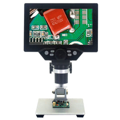 G1200 7 inch LCD Screen 1200X Portable Electronic Digital Desktop Stand Microscope, AU Plug, Lithium Battery US Plug, Lithium Battery AU Plug, Lithium Battery EU Plug, Lithium Battery UK Plug