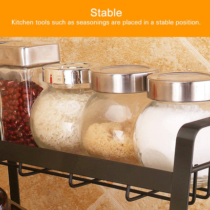 Creative Kitchen Three-layer Storage Shelf Spice Rack