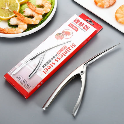 304 Stainless Steel Shrimp Shelling Tool Seafood Shell Remover Kitchen Gadgets