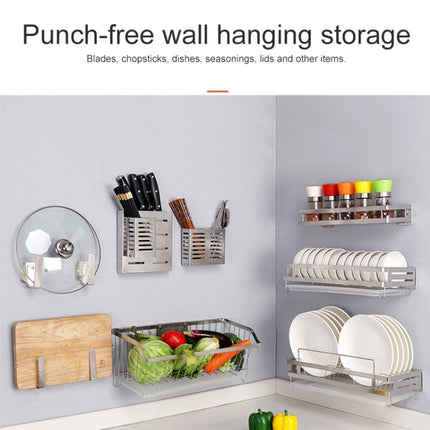 304 Stainless Steel Wall-mounted Kitchen Rack Hanging Knife Holder, Knife Holder