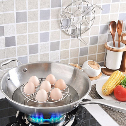 Steamer Rack Basket Egg Vegetable Steaming Trivet for Instant Pot Pressure Cooker, Diameter: 17.5cm, Height: 8cm, Diameter: 17.5cm, Height: 8cm