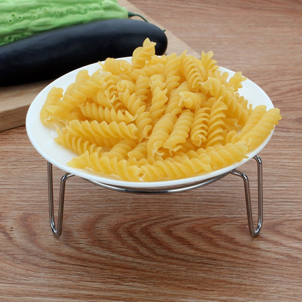 Steamer Rack Basket Egg Vegetable Steaming Trivet for Instant Pot Pressure Cooker, Diameter: 17.5cm, Height: 5.5cm