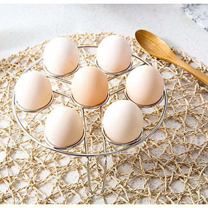 Steamer Rack Basket Egg Vegetable Steaming Trivet for Instant Pot Pressure Cooker, Diameter: 17.5cm, Height: 5.5cm