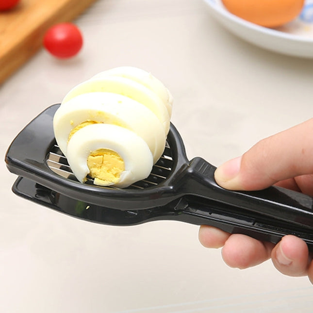 Multifunctional Portable Kitchen Cooking Tool Food Fruit Vegetable Egg Mushroom Kiwifruit Tomato Lemon Strawberry Stainless Steel Cutter Slicer, Egg Slicer 3