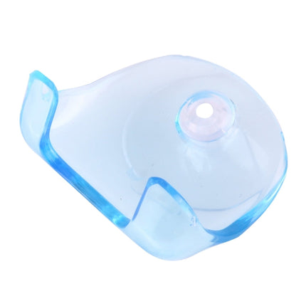 Bathroom Storage Tools Suction Cup Shaving Razor Rack Holder Storage Shaver Rack Wall Hook Hangers Sucker(Clear Blue), Shaving Razor Rack Holder