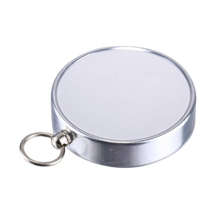 Outdoor Sports Camping Hiking Pointer Guider Aluminum Alloy Compass Hiker Navigation with Keychain, Random Color Delivery, G44-2
