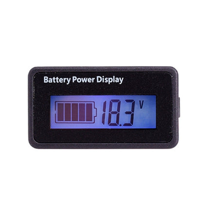 H5 12V-48V Lead-acid Battery Voltage Tester Percentage Voltmeter Gauge Lithium Battery Status Monitor, 12V-48V Green Light, 12V-48V White Light, 12V-48V Blue Light