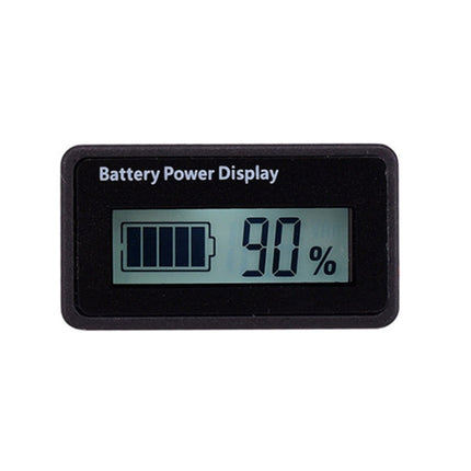 H5 12V-48V Lead-acid Battery Voltage Tester Percentage Voltmeter Gauge Lithium Battery Status Monitor, 12V-48V Green Light, 12V-48V White Light, 12V-48V Blue Light