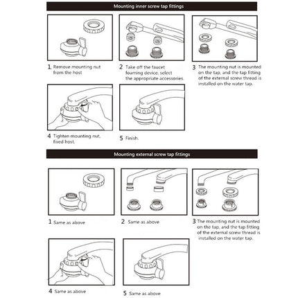 Kubichai Kitchen Water Filter Faucet Water Purifier, 8905 Water Purifier