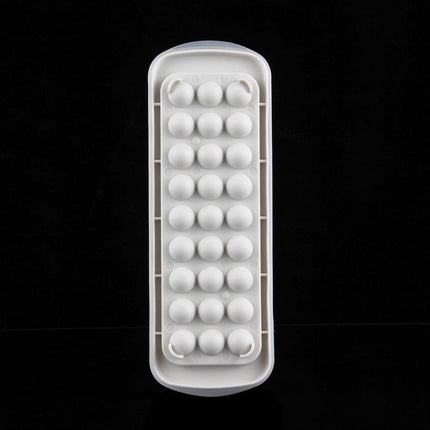 Creative Mini Ball Shaped 27-grid Ice Mold, Random Color Delivery, 27-Grid