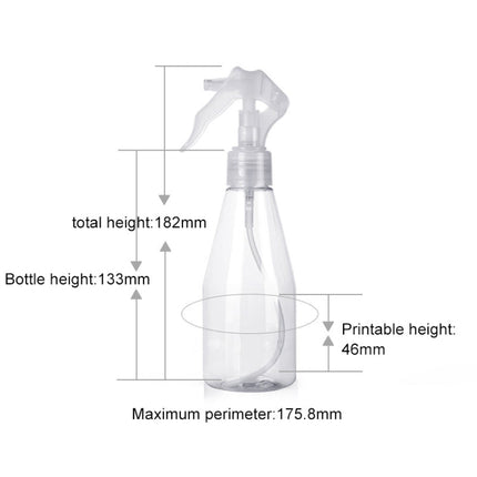 Plastic Spray Bottles Leak Proof with Trigger Sprayer, 200ml