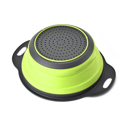 Creative Folding Vegetables Fruits Storage Basket Organizer Drain Basket, S, Size: 24.5*20*9cm, Size: S