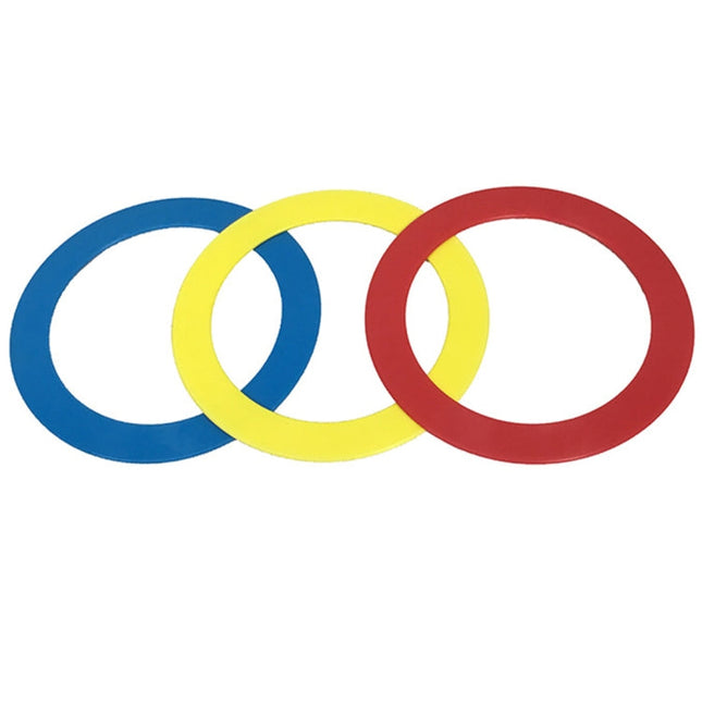 1 Piece Professional Innovation Juggling Rings Children Outdoor Gaming Toys, Random Color Delivery