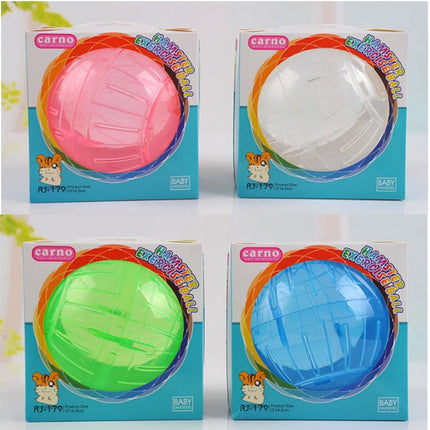 Pet Small Toy Hamster Ball Toy No Bracket, Random Color Delivery, Size: L, Diameter: 14.5cm