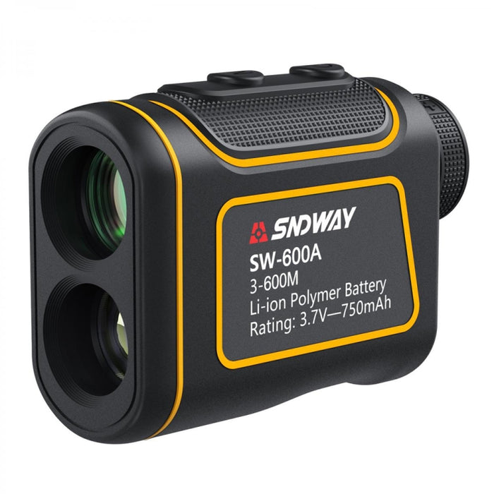 SNDWAY SW600A Handheld Outdoor Waterproof Telescope Range Finder Distance Measurer, 600m