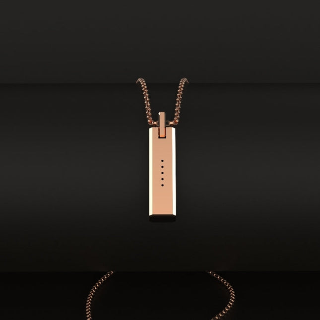 Mijobs Metal Screwless Magnetic Pendant Necklace for Fitbit Flex 2, Host not Included