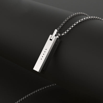 Mijobs Metal Screwless Magnetic Pendant Necklace for Fitbit Flex 2, Host not Included