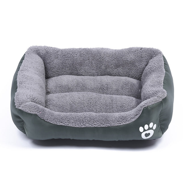 Candy Color Four Seasons Genuine Warm Pet Dog Kennel Mat Teddy Dog Mat, Size: XXL, 95×72×18cm, Size: XXL