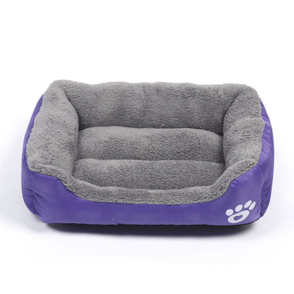 Candy Color Four Seasons Genuine Warm Pet Dog Kennel Mat Teddy Dog Mat, Size: XXL, 95×72×18cm, Size: XXL