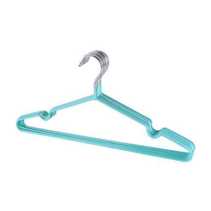 10pcs Household Stainless Steel PVC Coating Anti-skid Traceless Clothes Drying Rack
