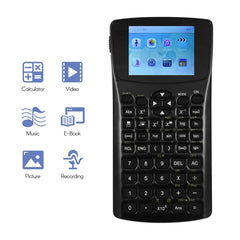 2.4 inch Display Screen Anti-peeping E-book Calculator, Support Sound Recording / Radio / Music & Video Playing, Anti-peeping Scientific Calculator