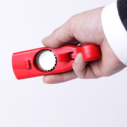 Creative Beer Bottle Opener Cap Launch Kitchen Bar Tool, Cap Opener Grey, Cap Opener Red