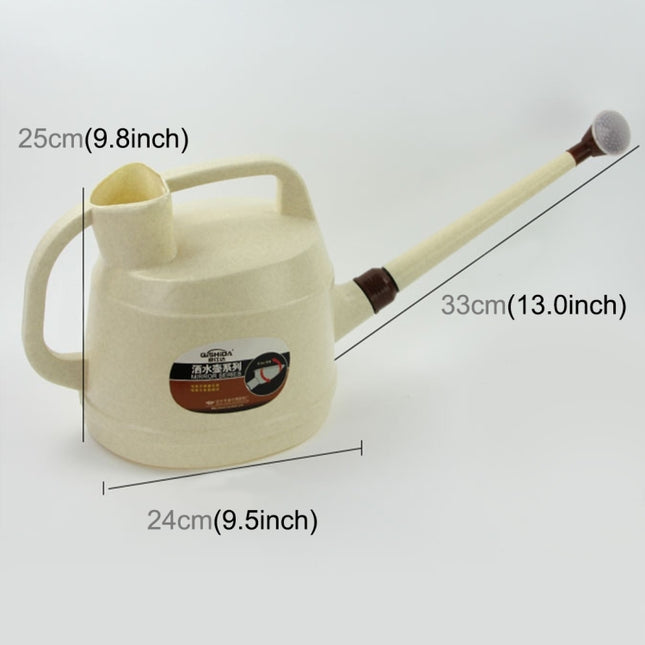 Watering Pot PP Landscape Gardening Supplies Watering Can Long Mouth Watering Irrigation Tools, Capacity: 7L, Random Color Delivery, Capacity: 7L