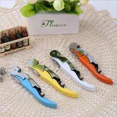 10pcs Multi-function Sea Horse Pattern Stainless Wine Bottle Opener, Can Opener Bottle Opener, Random Color Delivery, Sea Horse Style