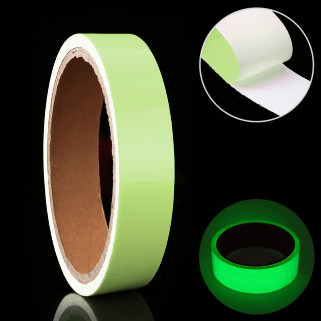 Luminous Tape Green Glow In Dark Wall Sticker Luminous Photoluminescent Tape Stage Home Decoration, Size: 1cm x 10m, 1cm x 10m