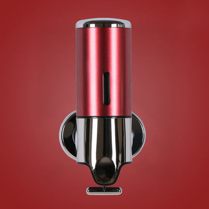 Hotel Shower Manual Dispenser Wall Mounted Washing Liquid Shampoo Soap Bottle, Capacity: 500ml, 500ml/Gold, 500ml/Blue, 500ml/Purple, 500ml/Silver, 500ml/White, 500ml/Dark Red, 500ml/Green