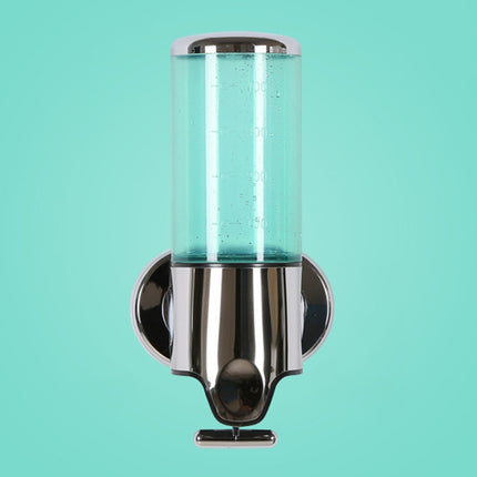 Hotel Shower Manual Dispenser Wall Mounted Washing Liquid Shampoo Soap Bottle, Capacity: 500ml, 500ml/Red, 500ml/Silver, 500ml/White, 500ml/Dark Red, 500ml/Green, 500ml/Gold, 500ml/Blue, 500ml/Purple
