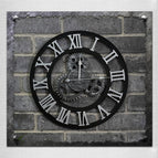 Rome Number  50cm / Silver