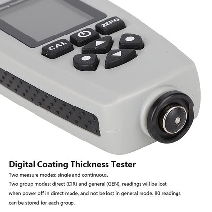 RZEC770 LCD Display Coating Paint Thickness Gauge Meter Tools