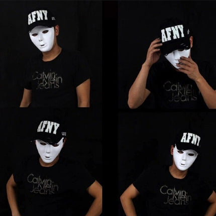 Halloween Festival Bboy Hip-hop Street Step Masquerade Mask, Size: 18-19cm, Random Color Delivery