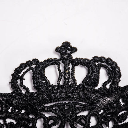 Halloween Masquerade Party Dance Sexy Lady Lace Crown Mask, Crown
