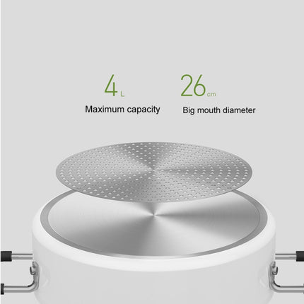Original Xiaomi Mijia ZWZ 4L Food Grade Non-stick Stockpot, Compatible with Mijia Induction Cooker (HC9071), 4L Stockpot