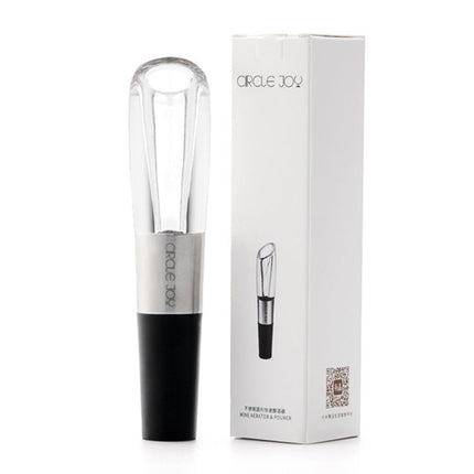Original Xiaomi Youpin CIRCLE JOY Stainless Steel Portable Essential Aerating Oxygenating Wine Pourer Decanter, Wine Pourer