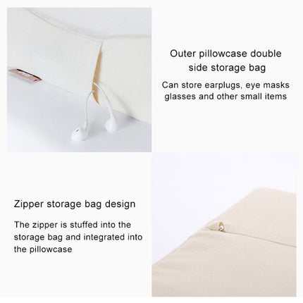 Original Xiaomi Youpin 8H Z2 Natural Latex Pillow Soft Breathable Spine Protection Massage Care Pillow with Cotton Pillowcase